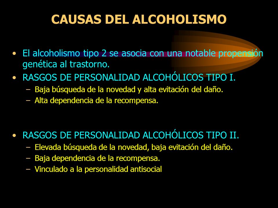 El estudio es la causa del fumar y el alcoholismo